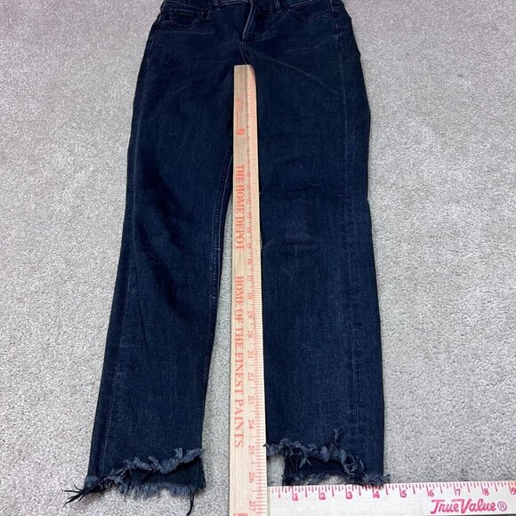 Express Jegging Ankle Black Skinny Super High Rise Pockets Women's Size 2 - Picture 3 of 14